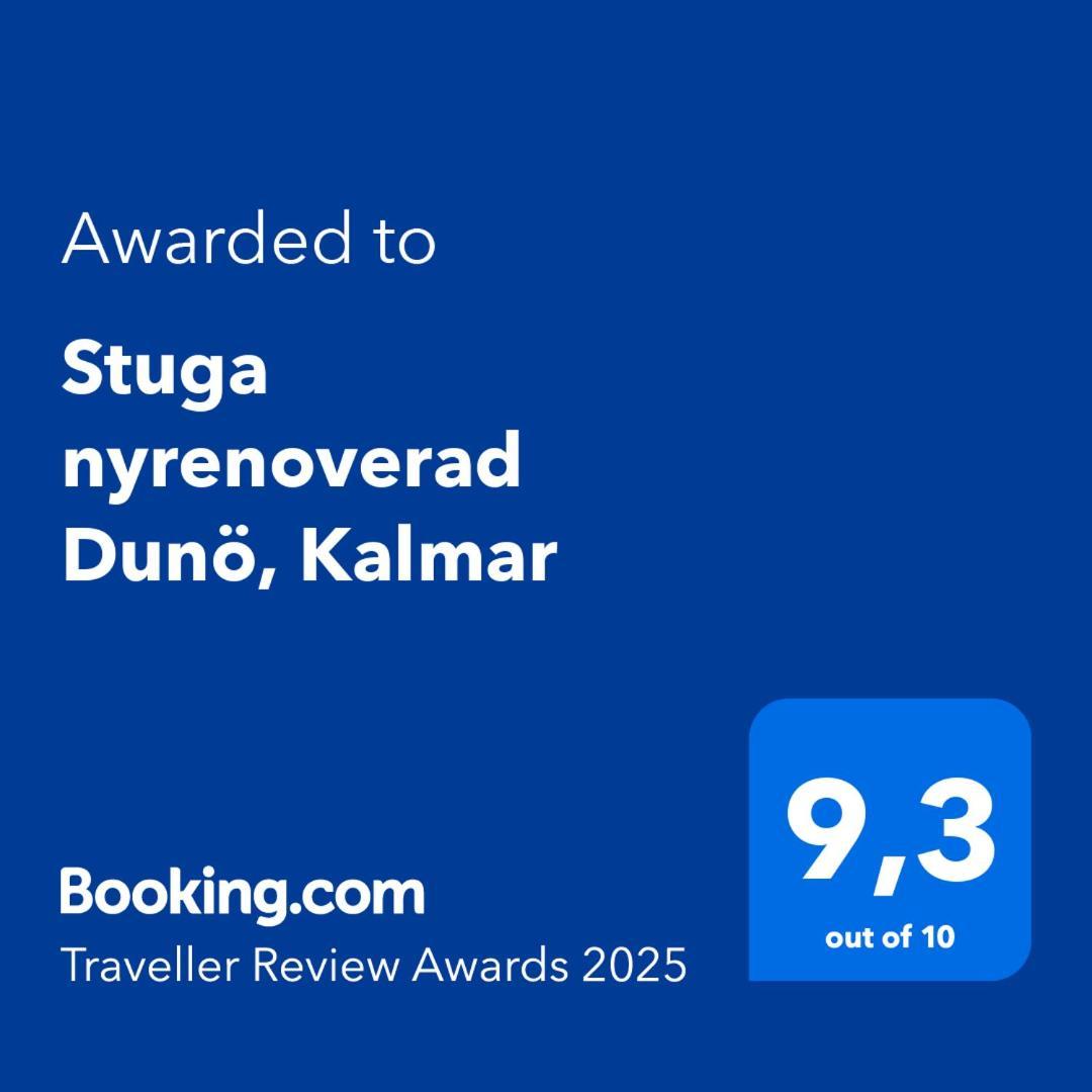 Stuga Nyrenoverad Dunoe, 卡爾馬 外观 照片